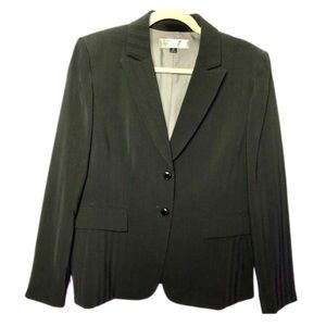 Tahari Black Striped Blazer